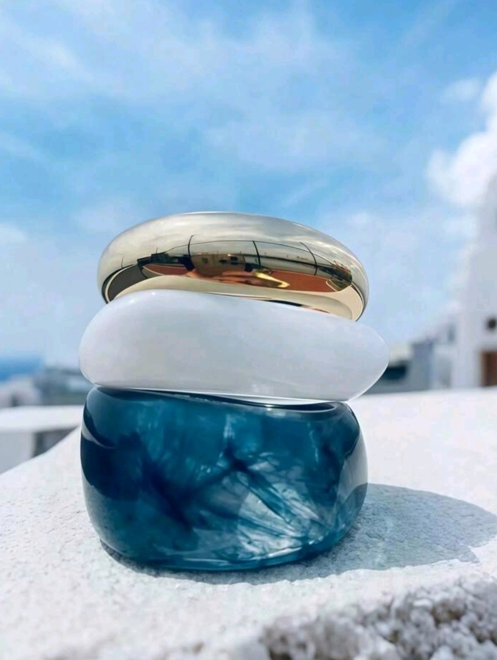 Set Of 3 Mixed Bracelets